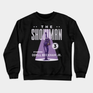 Odell Beckham Jr. Baltimore The Showman Crewneck Sweatshirt